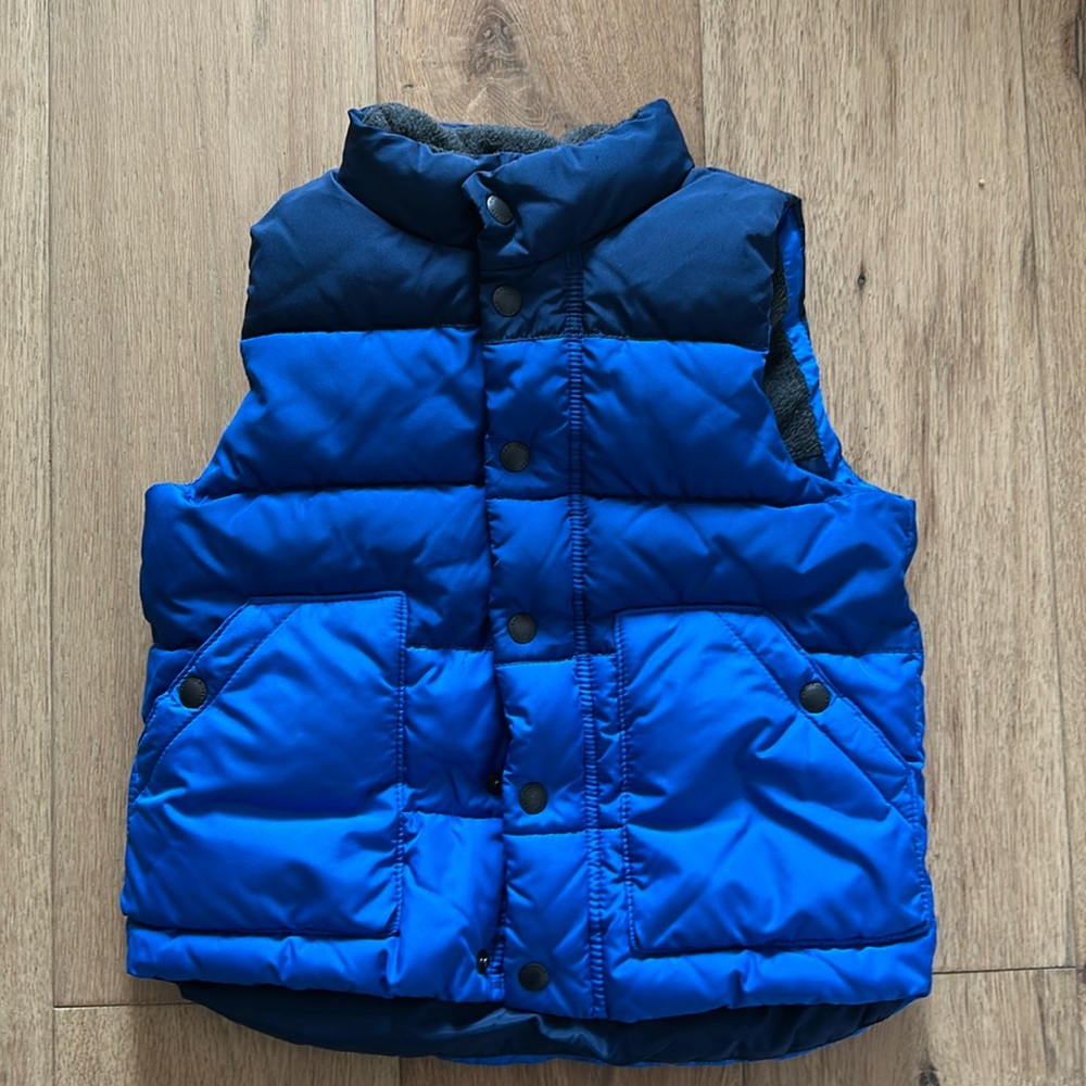 Blue Gap 4t puffer vest